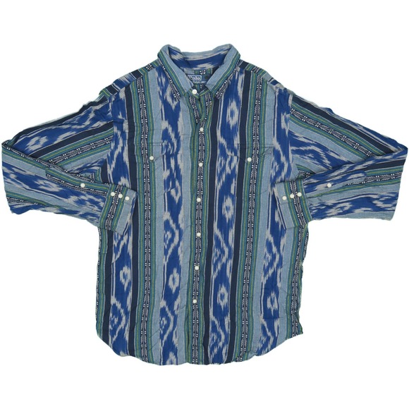 Polo Ralph Lauren Other - Vintage Polo Ralph Lauren Southwestern Aztec Tribal Serape Cowboy Western Shirt
